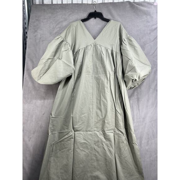 Anthropologie Mare Mare Oversized Dress Size Medium Green - Picture 6 of 10
